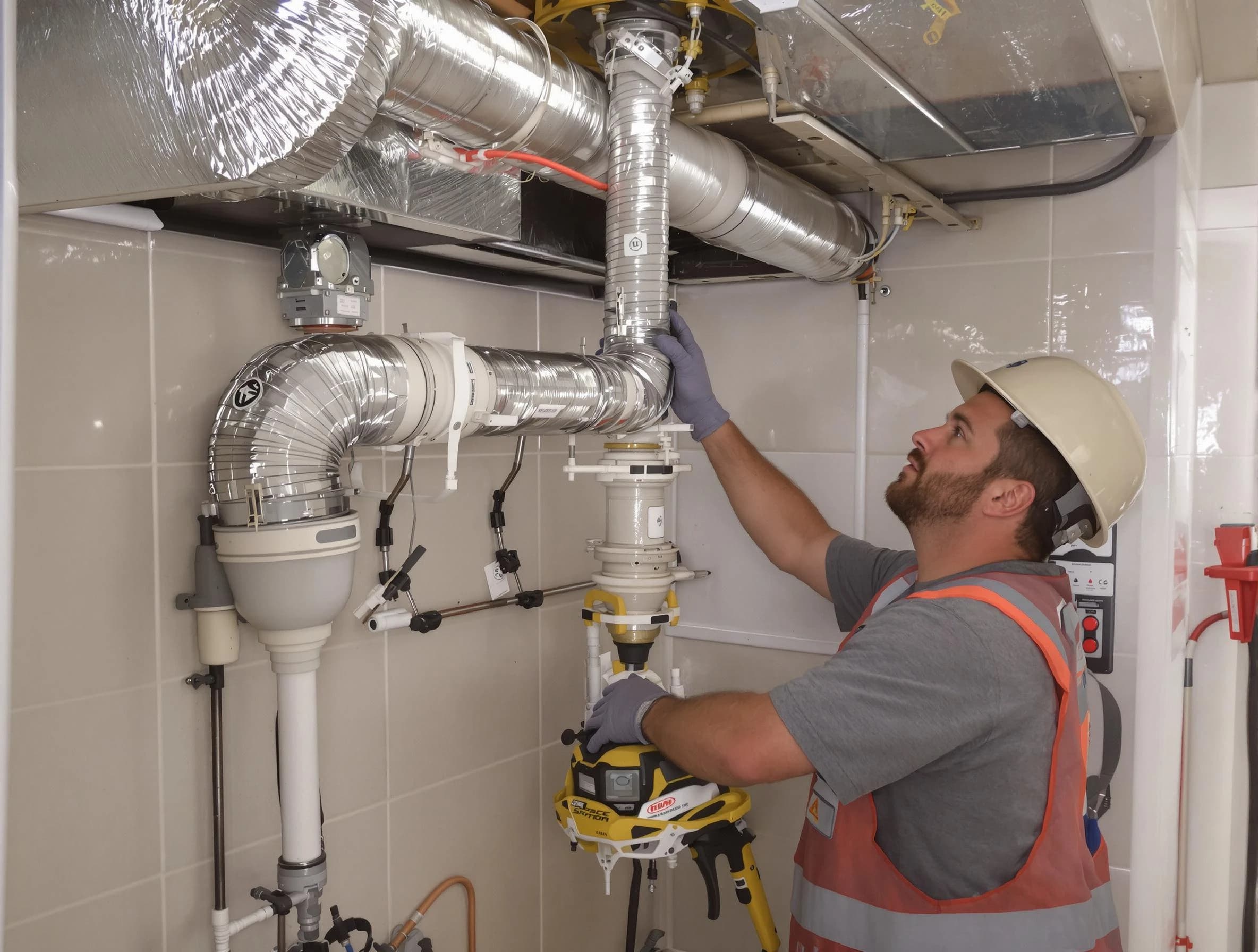 Murfreesboro Dryer Vent Cleaning expert performing professional dryer vent repair and installation in Murfreesboro
