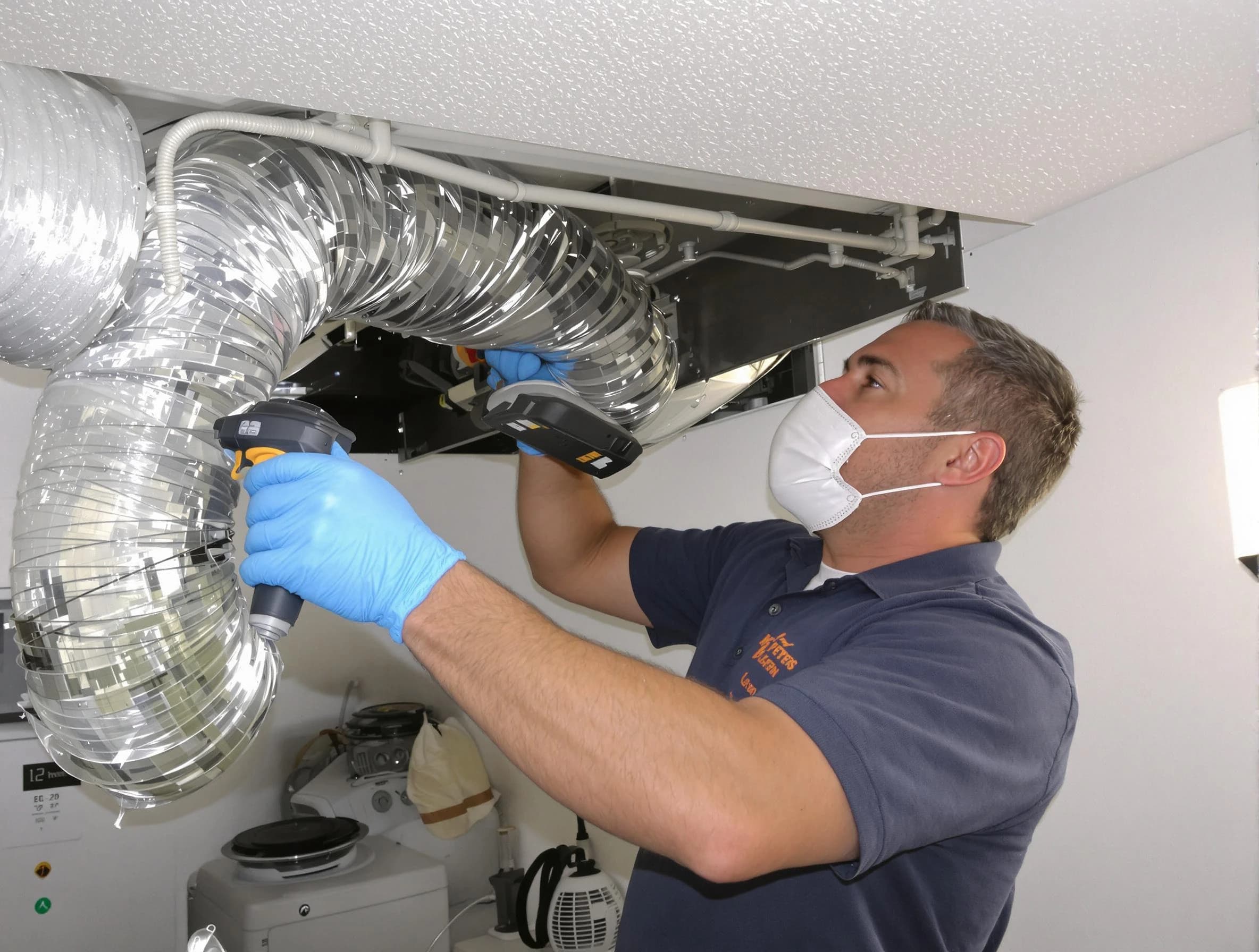 Murfreesboro Dryer Vent Cleaning professional performing thorough residential dryer vent cleaning in Murfreesboro