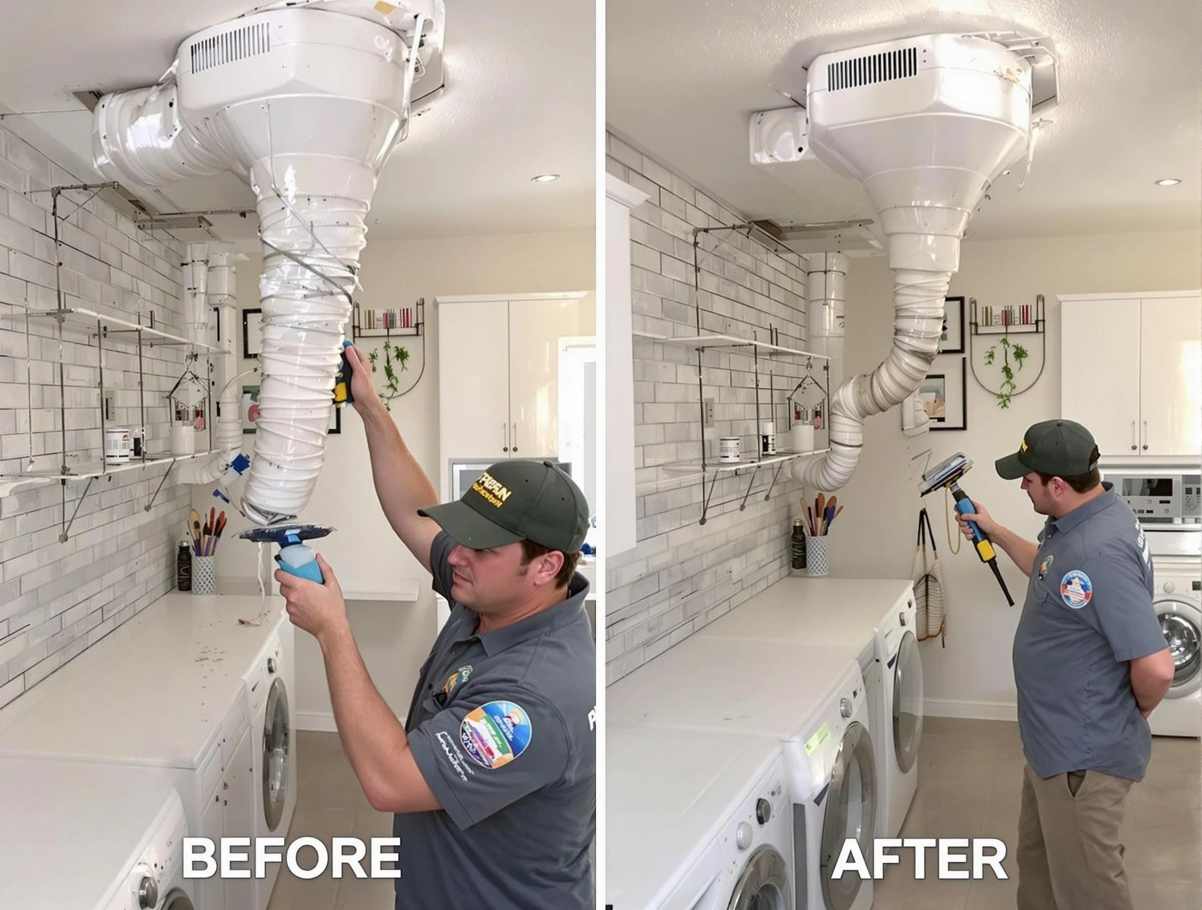 Professional dryer exhaust vent cleaning by Murfreesboro Dryer Vent Cleaning in Murfreesboro